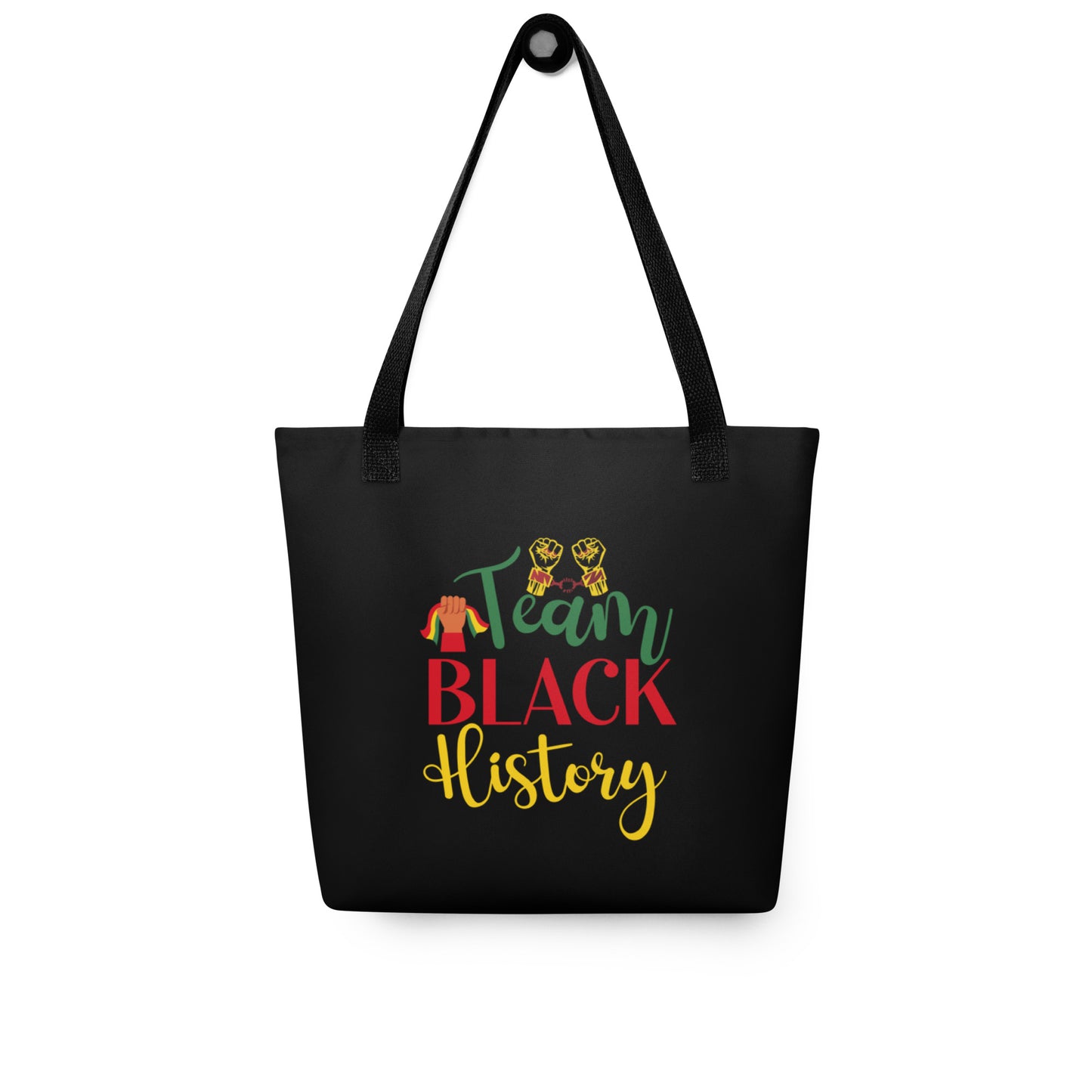 Team Black Tote Bag