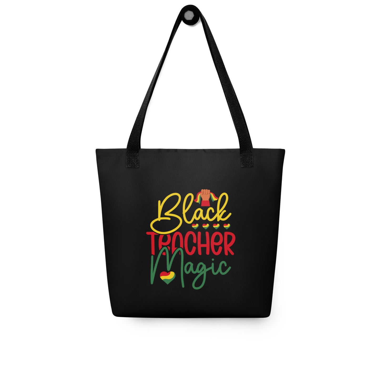 Black Teacher Tote Bag