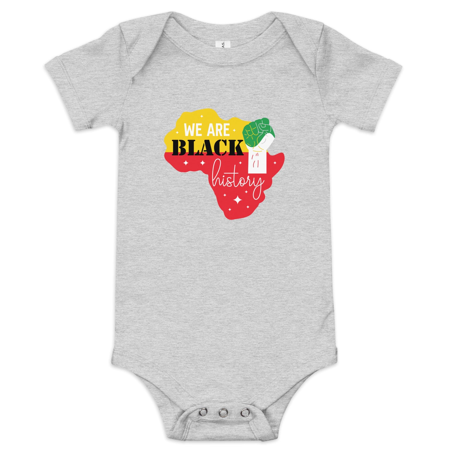 We Are Black Baby Short Sleeve One Piece