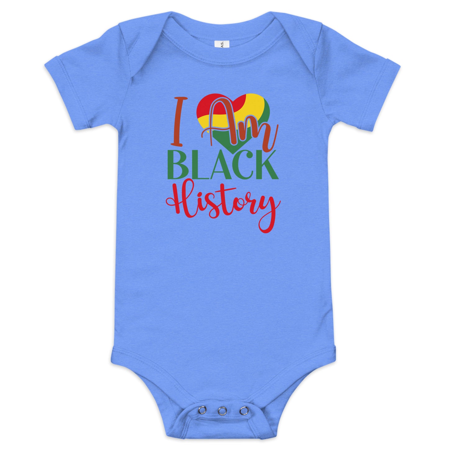 I Am Black Baby Short Sleeve One Piece