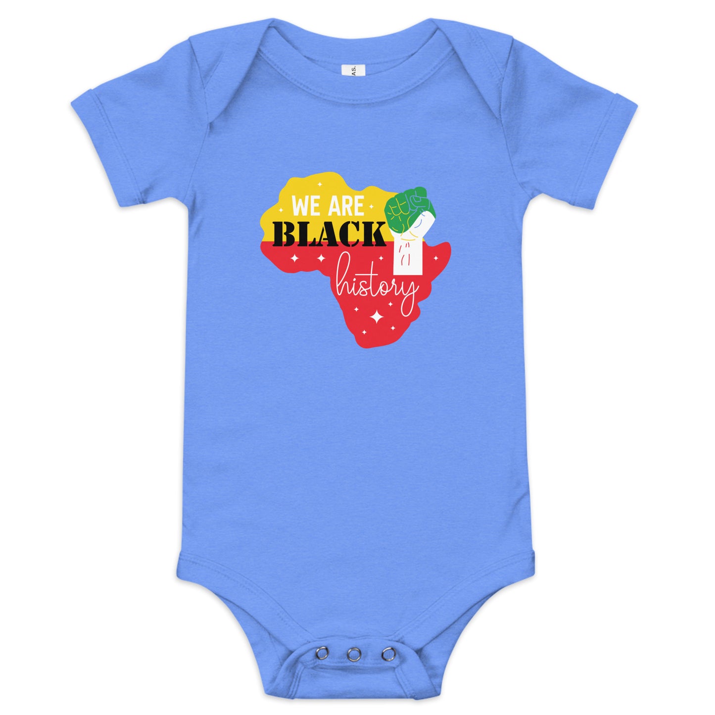 We Are Black Baby Short Sleeve One Piece