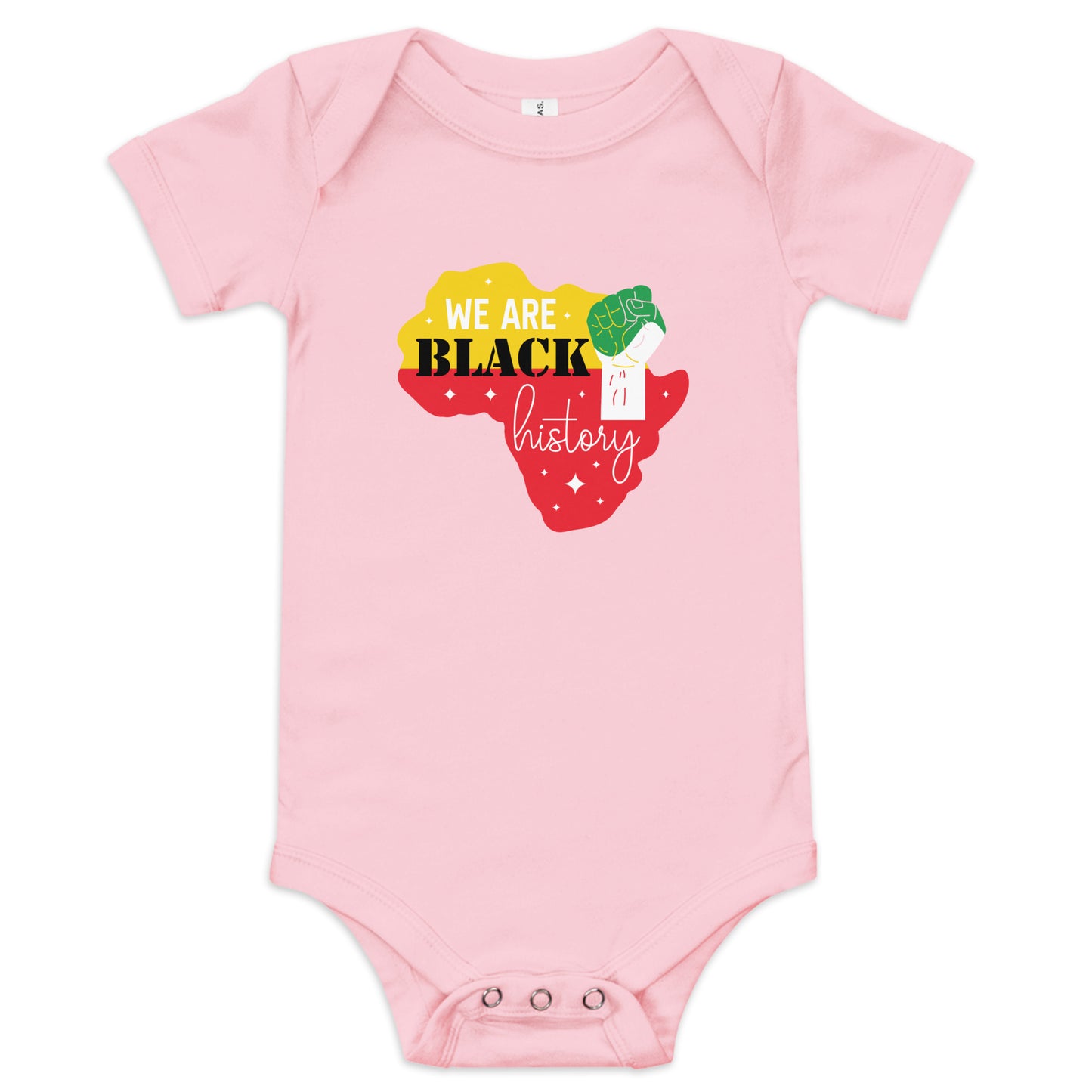 We Are Black Baby Short Sleeve One Piece