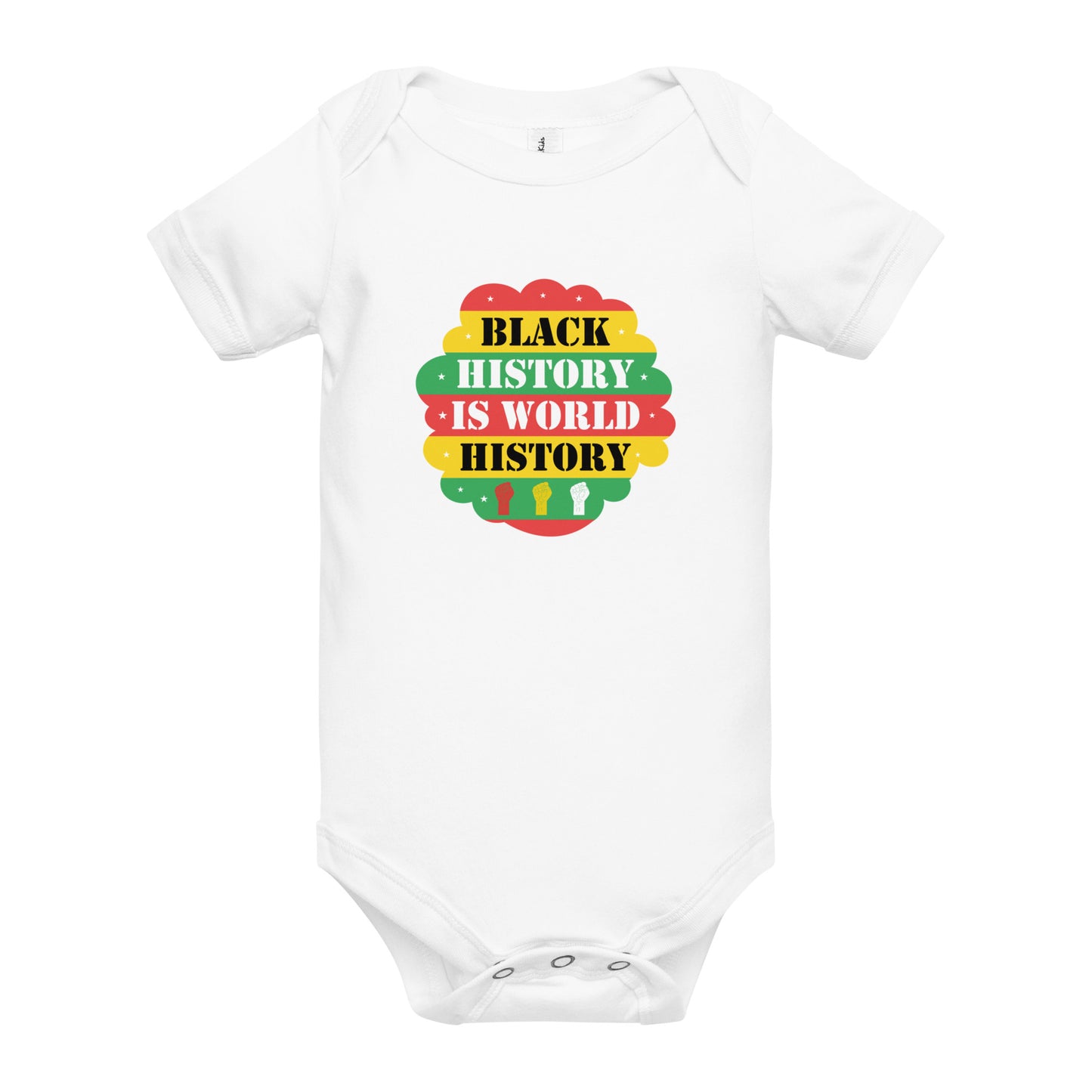 Black History Baby Short Sleeve One Piece