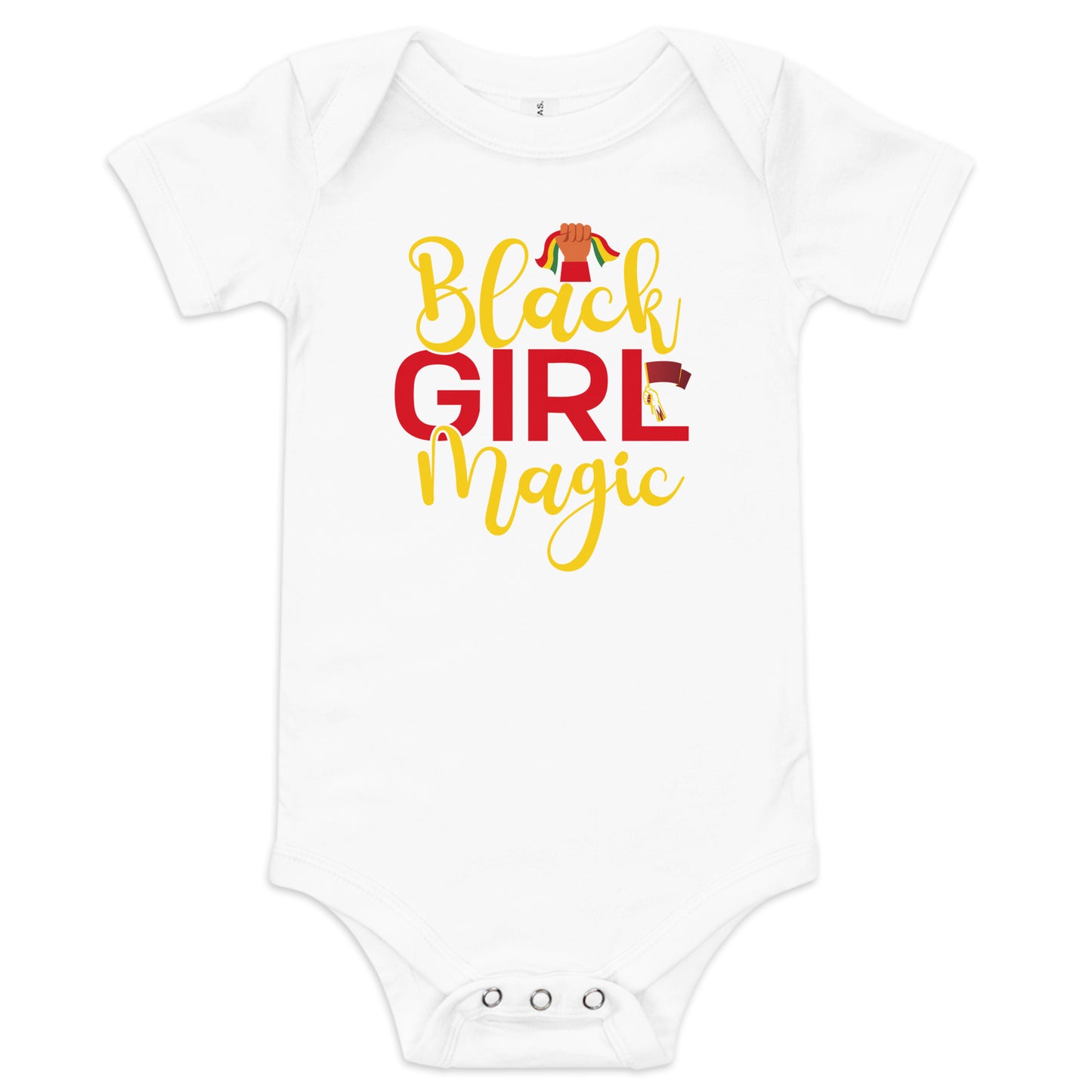 Black Girl Magic Baby Short Sleeve One Piece