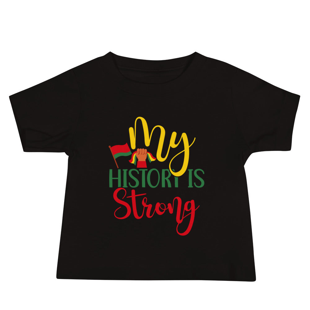 History Strong Baby Jersey Short Sleeve Tee