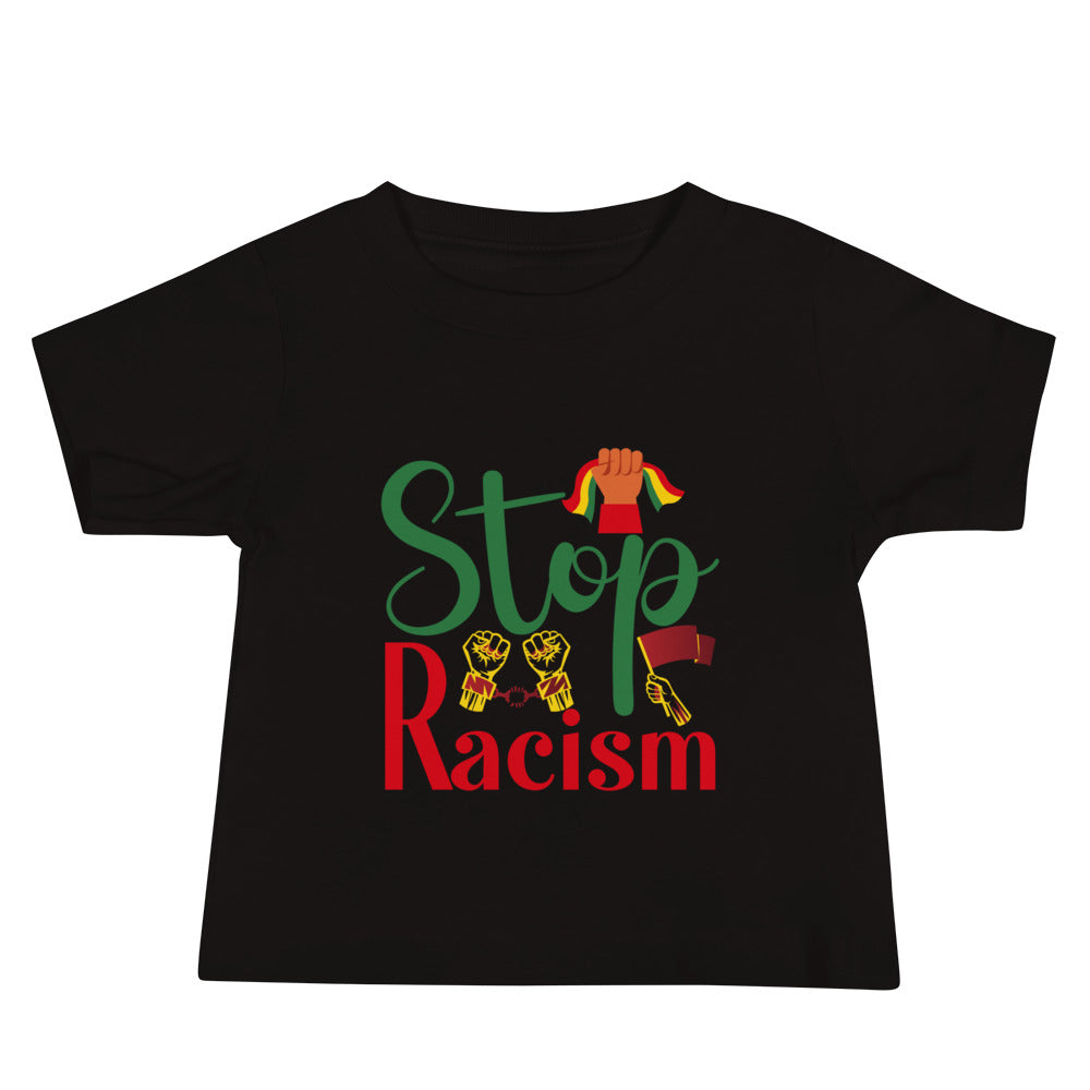 Stop Racism Baby Jersey Short Sleeve Tee