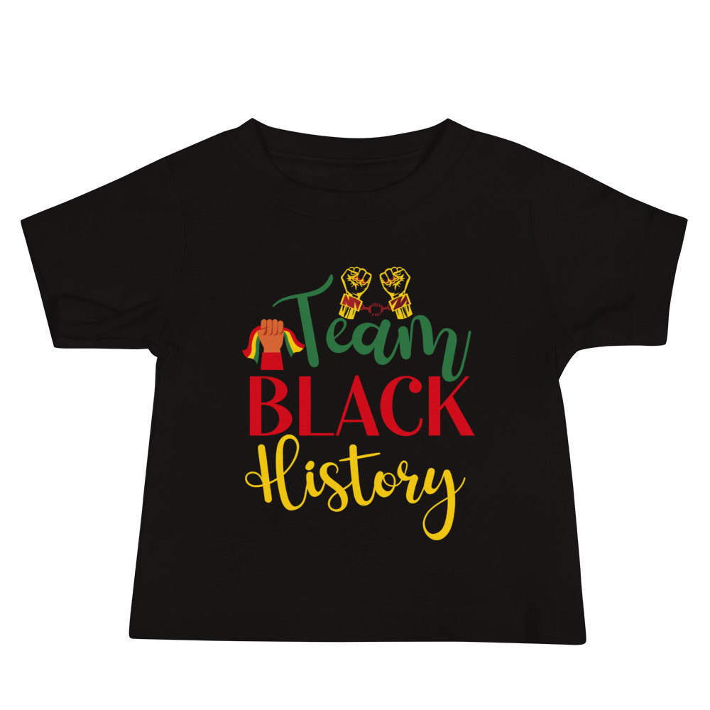 Team Black Baby Jersey Short Sleeve Tee