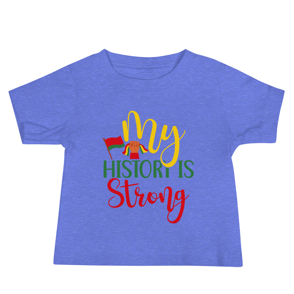 History Strong Baby Jersey Short Sleeve Tee