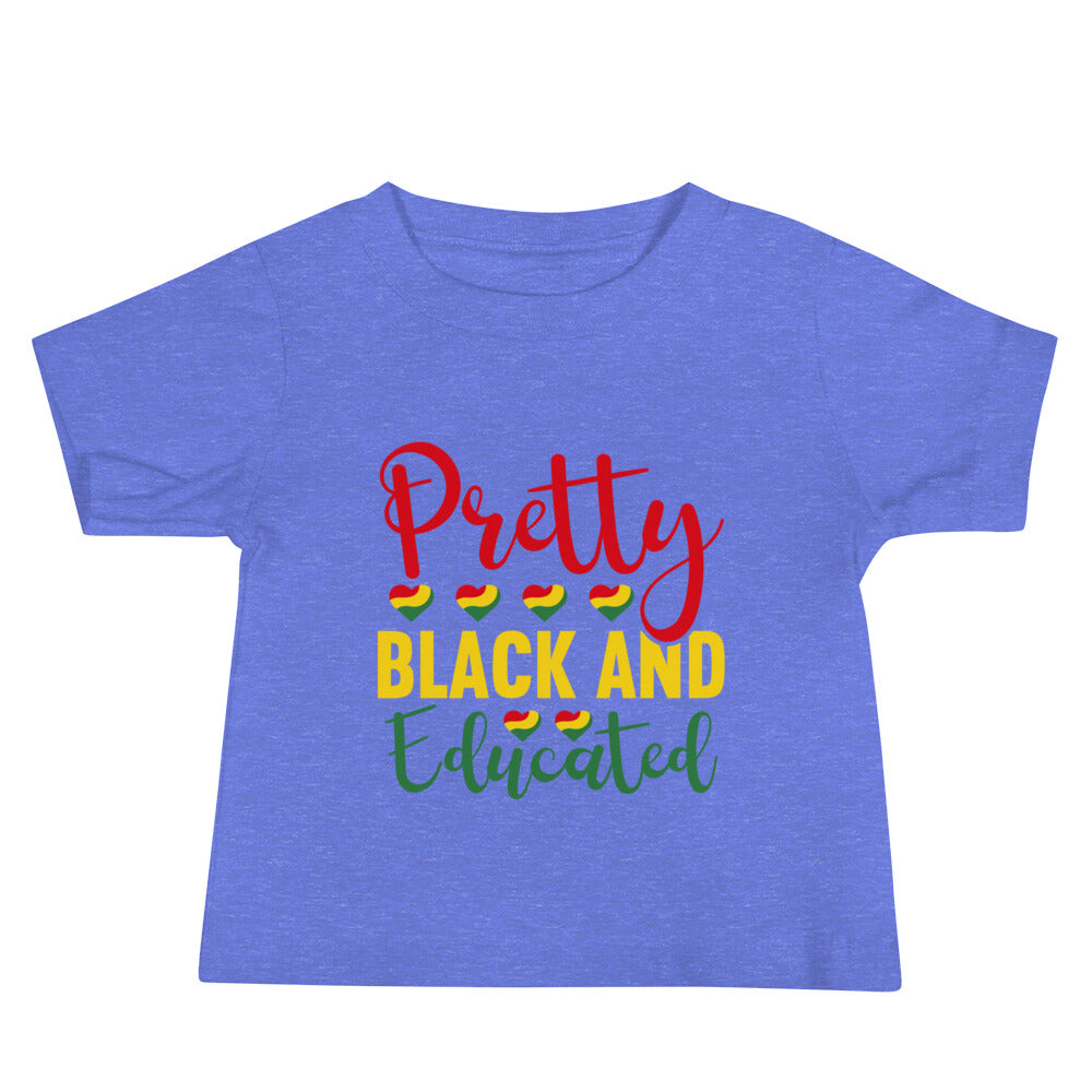 Black And Educated Baby Jersey Short Sleeve Tee