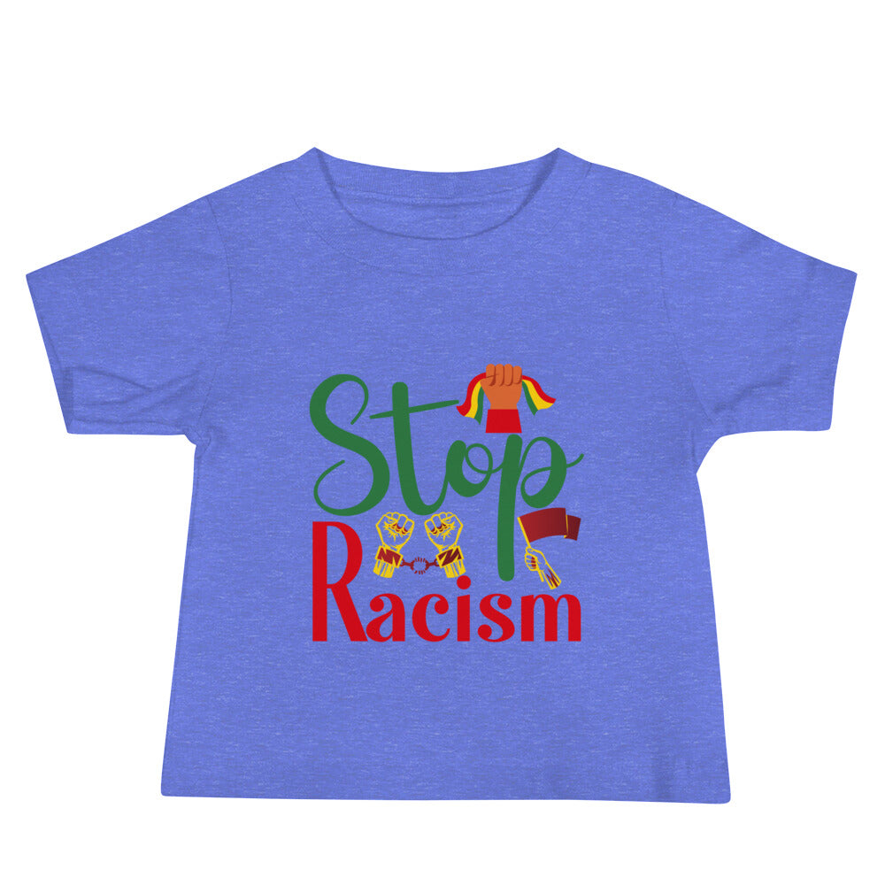 Stop Racism Baby Jersey Short Sleeve Tee