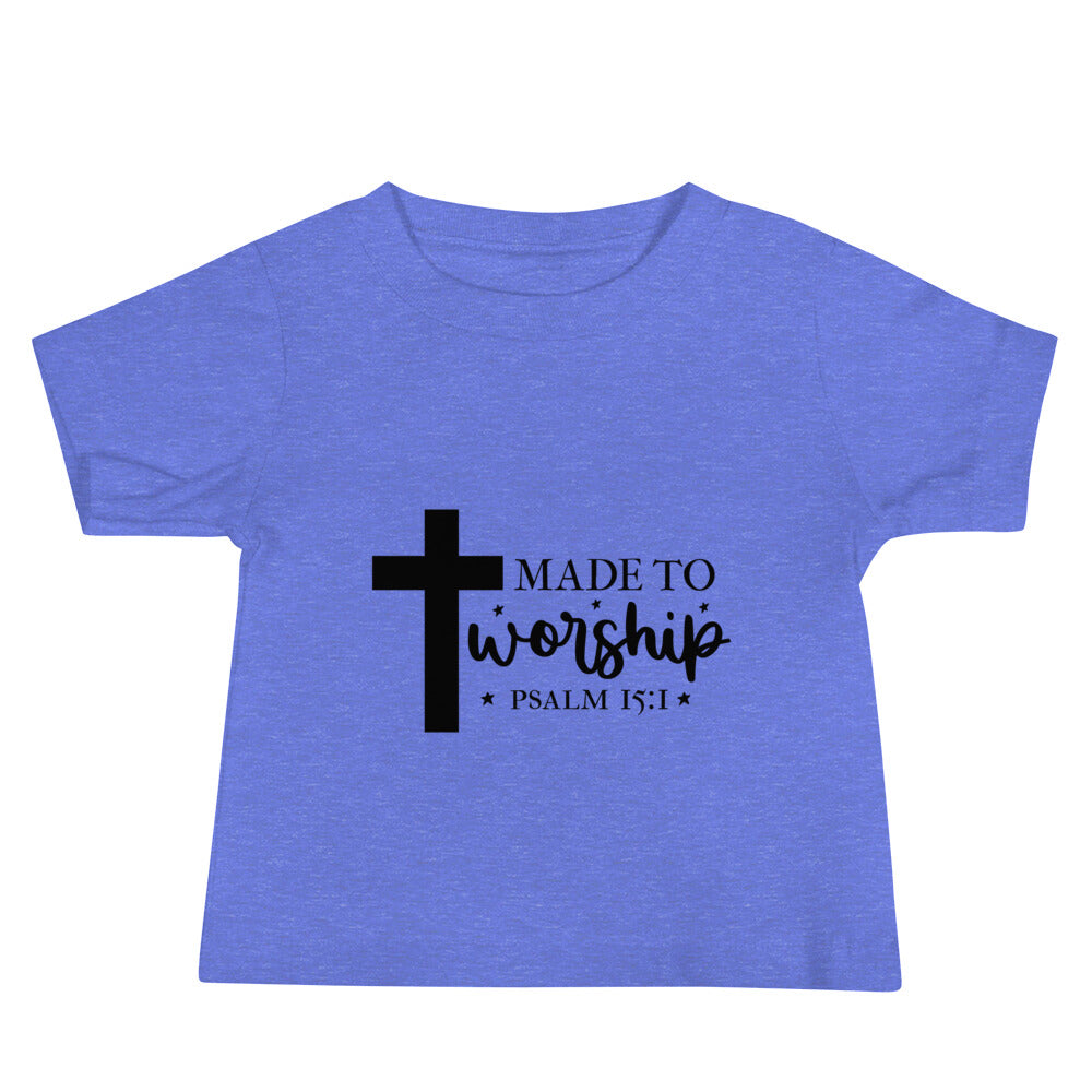 Worship Baby Jersey Short Sleeve Tee