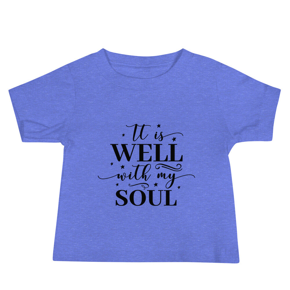 It Is Well Baby Jersey Short Sleeve Tee