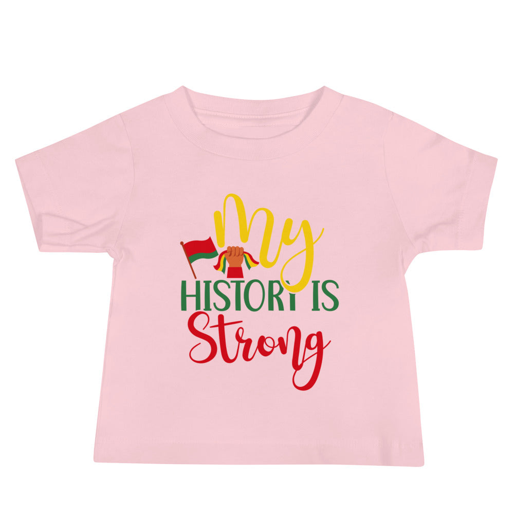 History Strong Baby Jersey Short Sleeve Tee