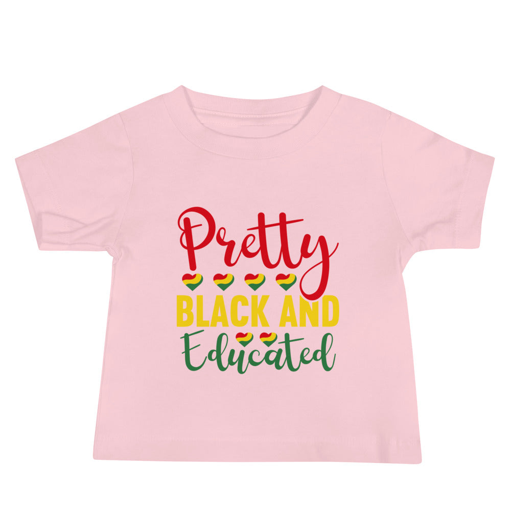 Black And Educated Baby Jersey Short Sleeve Tee