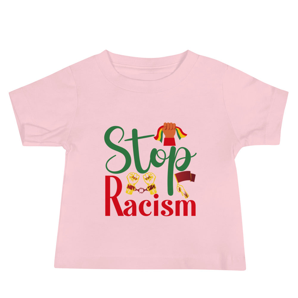 Stop Racism Baby Jersey Short Sleeve Tee