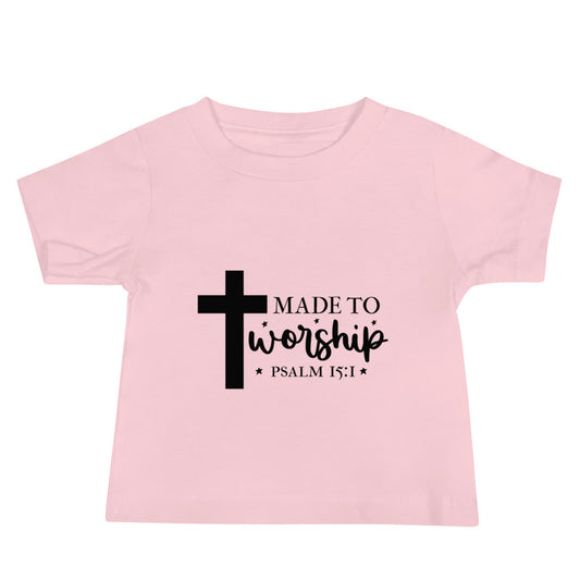 Worship Baby Jersey Short Sleeve Tee