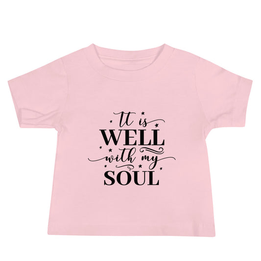 It Is Well Baby Jersey Short Sleeve Tee