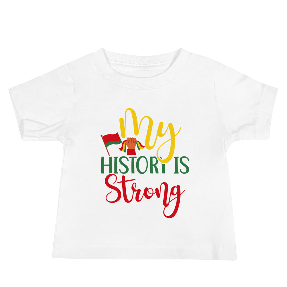 History Strong Baby Jersey Short Sleeve Tee