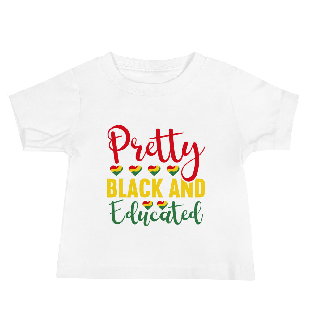 Black And Educated Baby Jersey Short Sleeve Tee