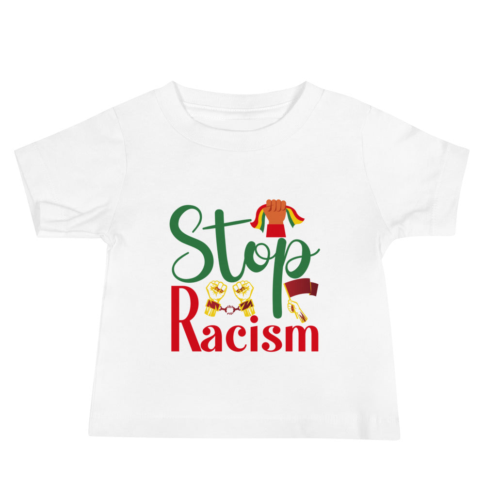 Stop Racism Baby Jersey Short Sleeve Tee