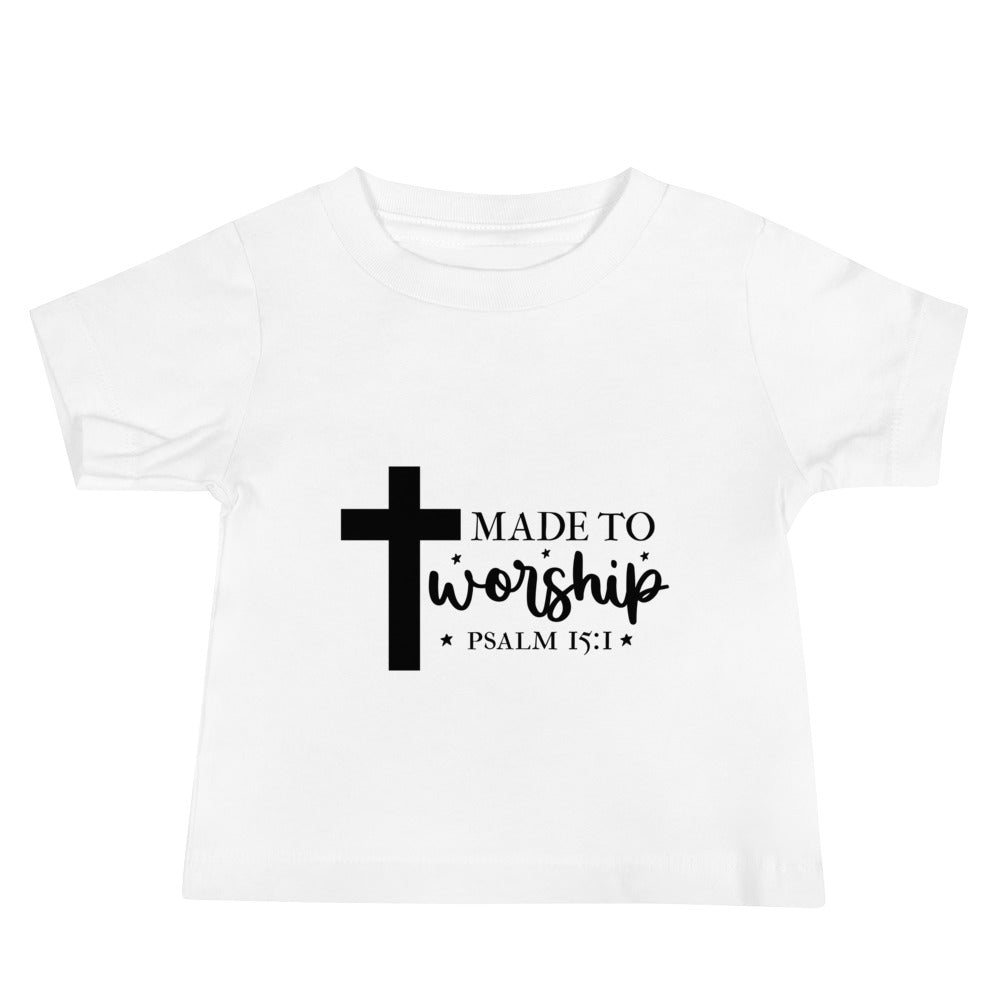 Worship Baby Jersey Short Sleeve Tee