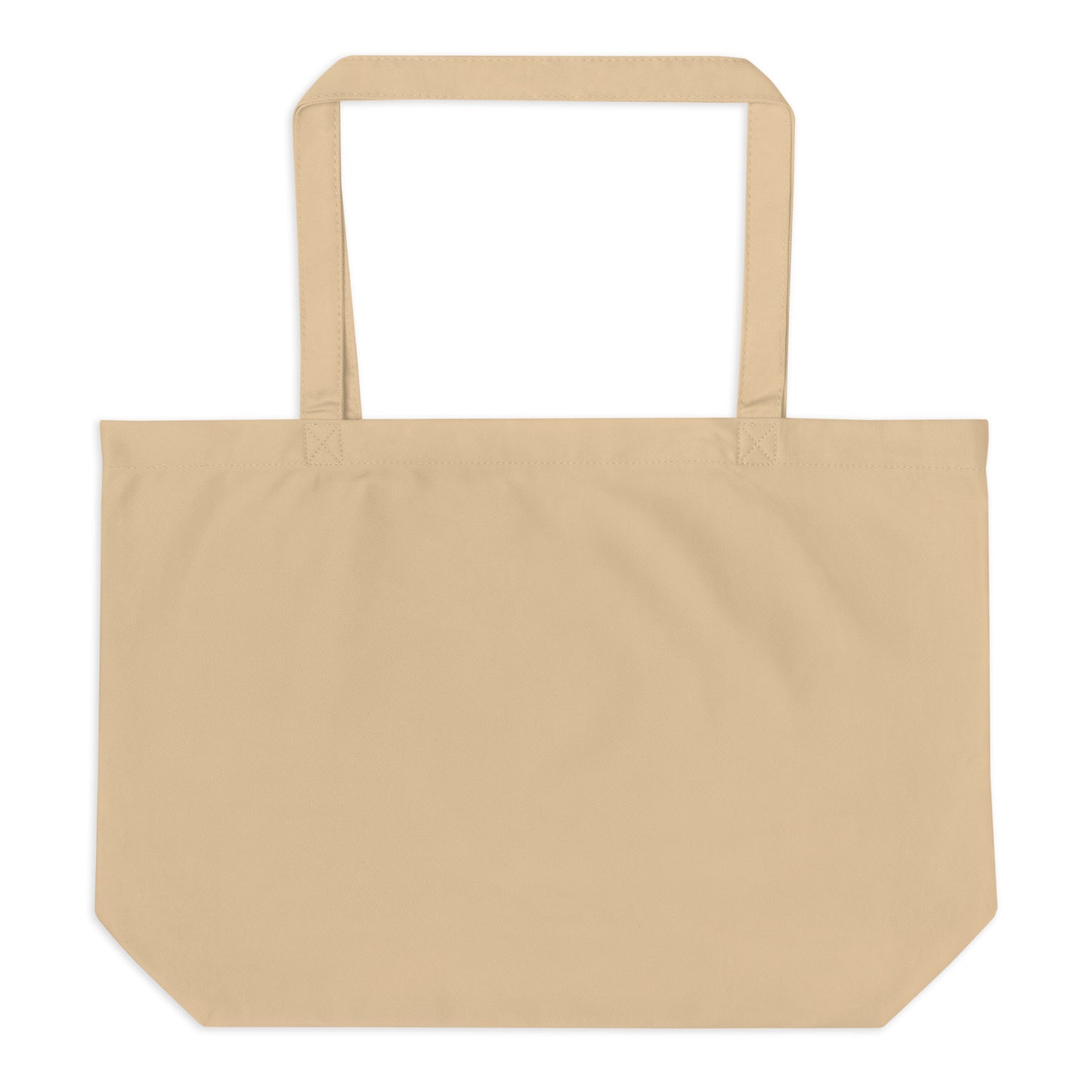 Walk By Faith Large Organic Tote Bag