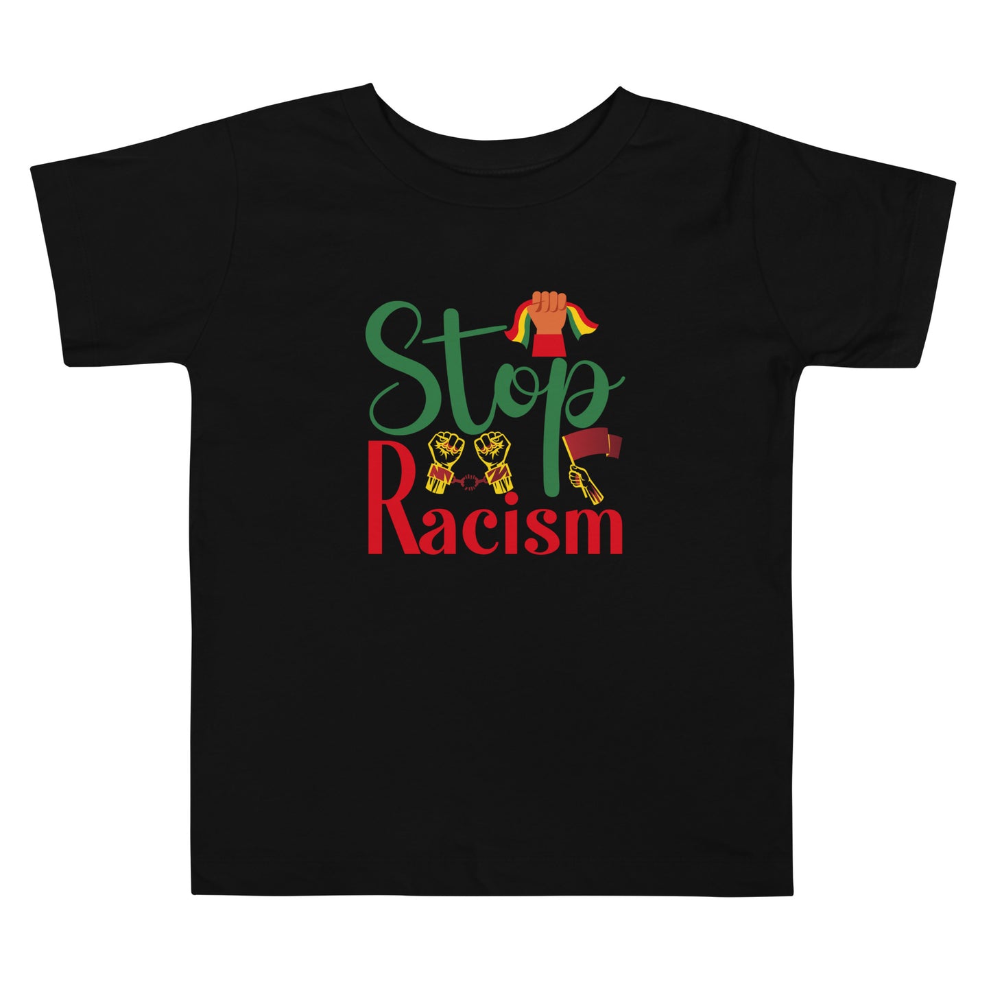 Stop Racism Toddler Short Sleeve Tee