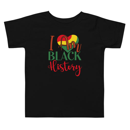 Black History Toddler Short Sleeve Tee