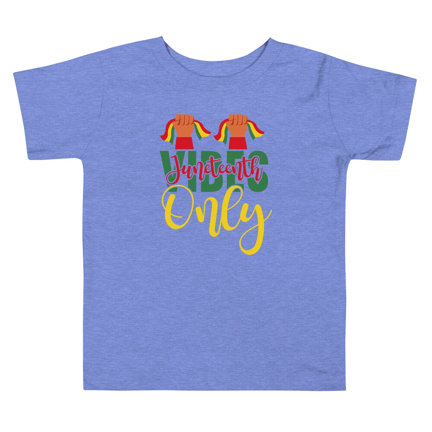 Juneteenth Vibes Toddler Short Sleeve Tee