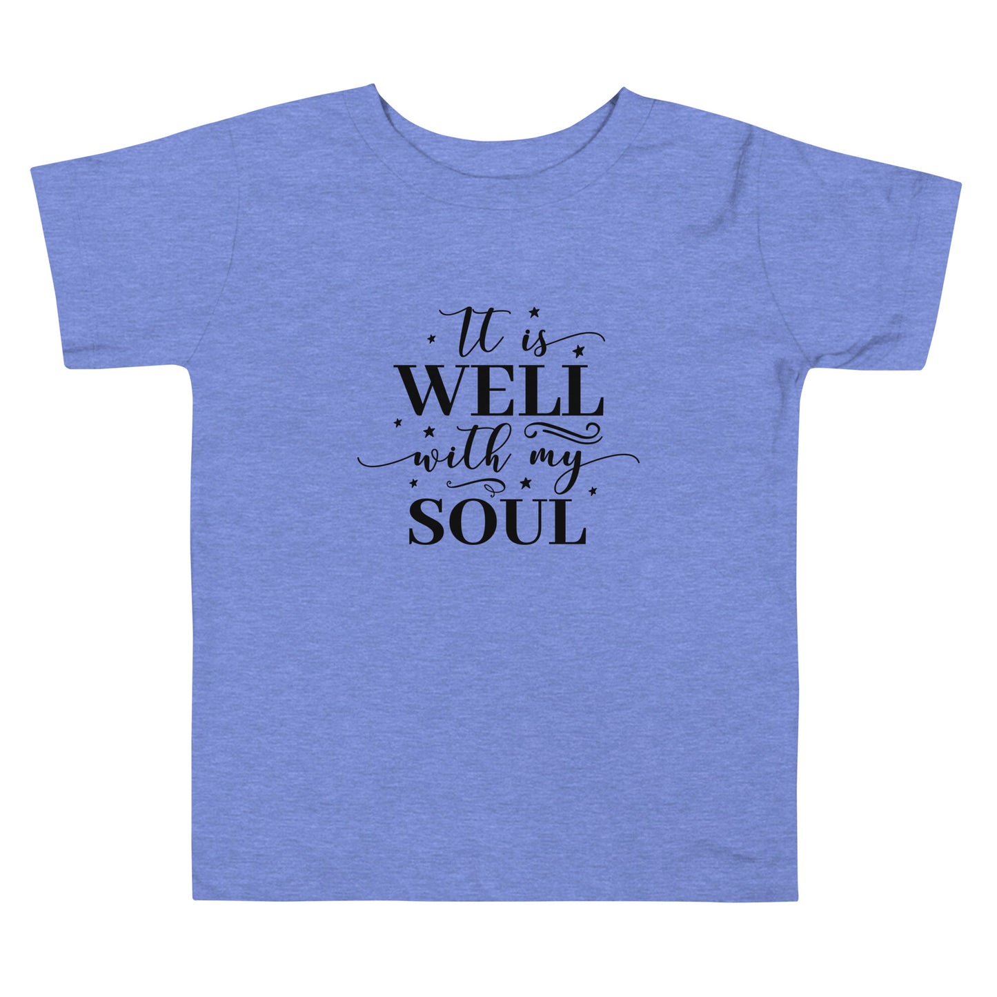 It Is Well Toddler Short Sleeve Tee