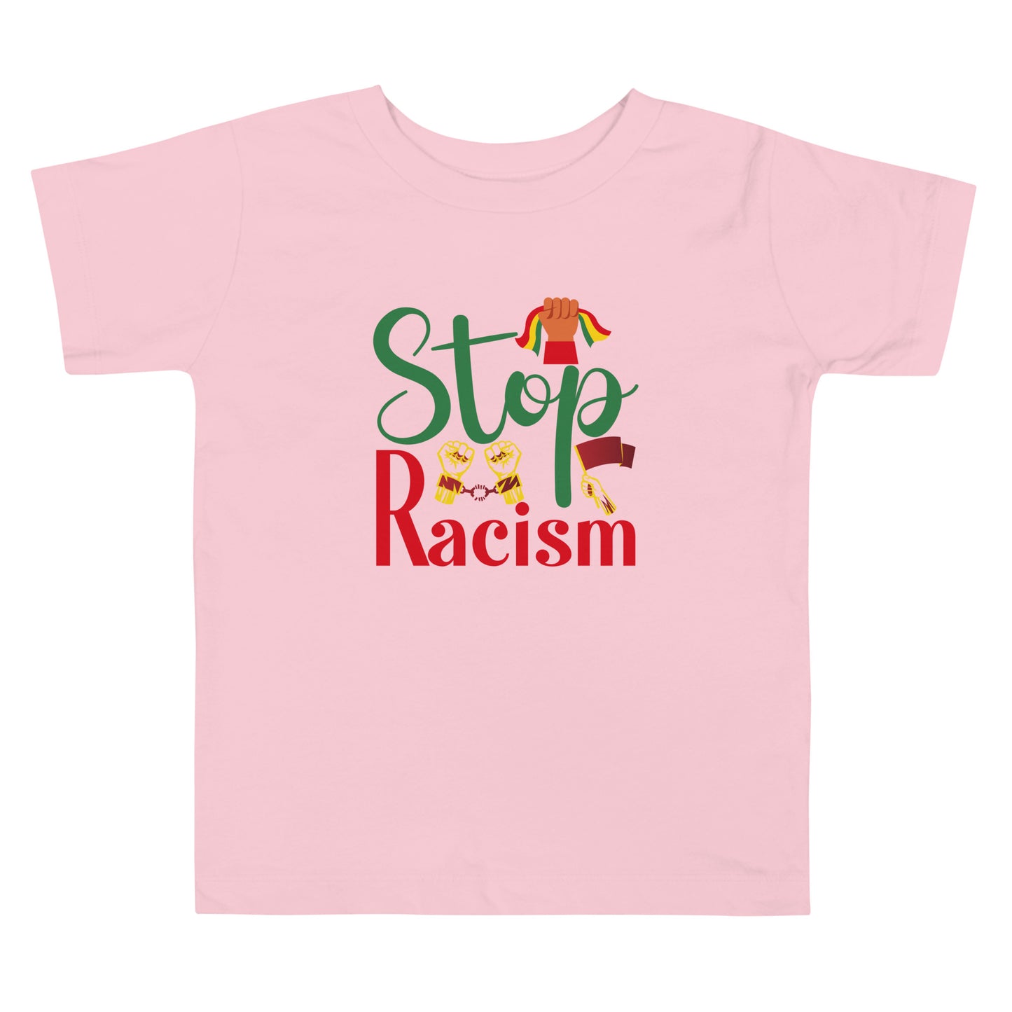 Stop Racism Toddler Short Sleeve Tee