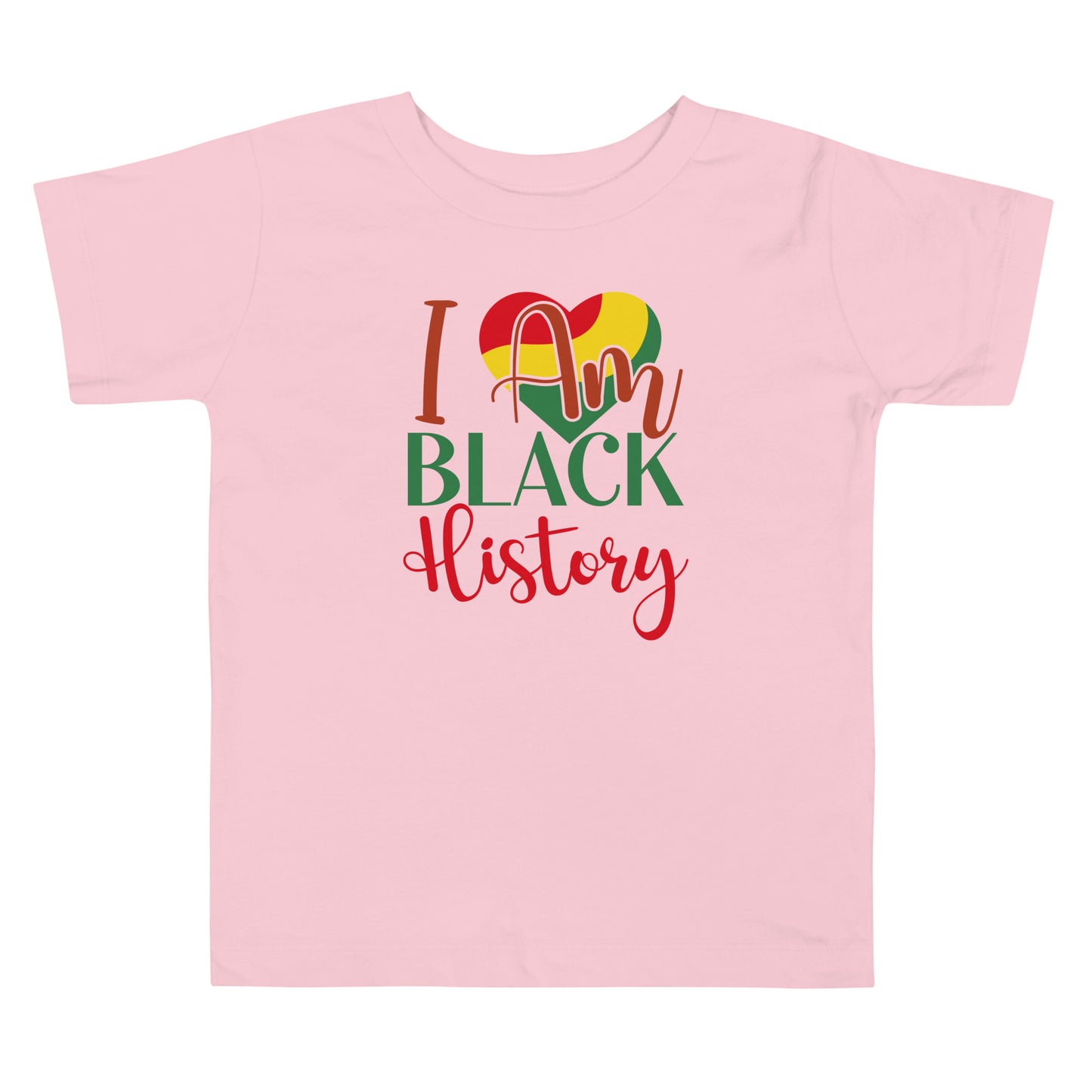 Black History Toddler Short Sleeve Tee