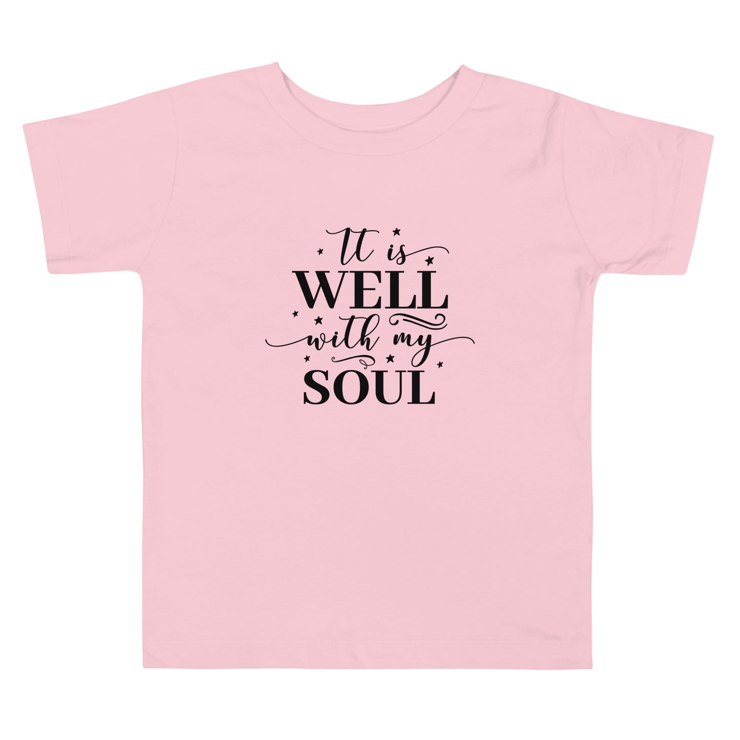 It Is Well Toddler Short Sleeve Tee