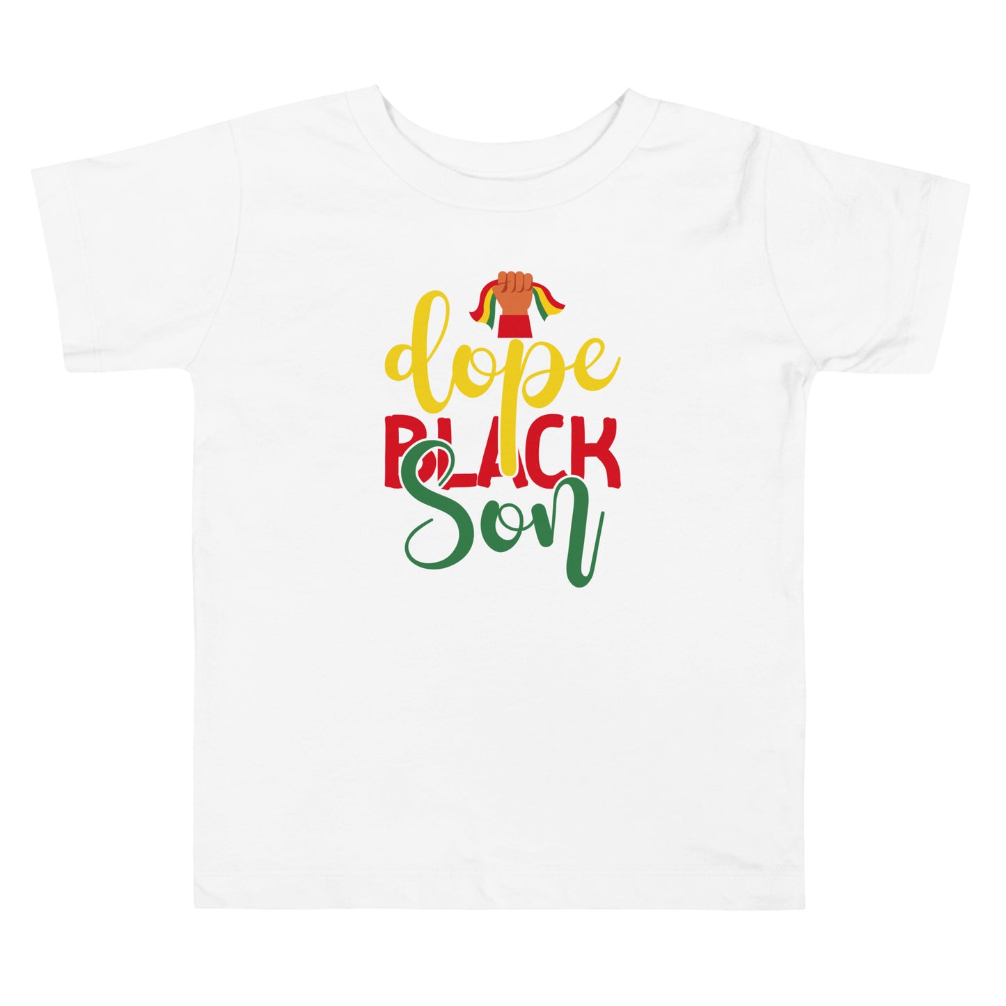 Black Son Toddler Short Sleeve Tee