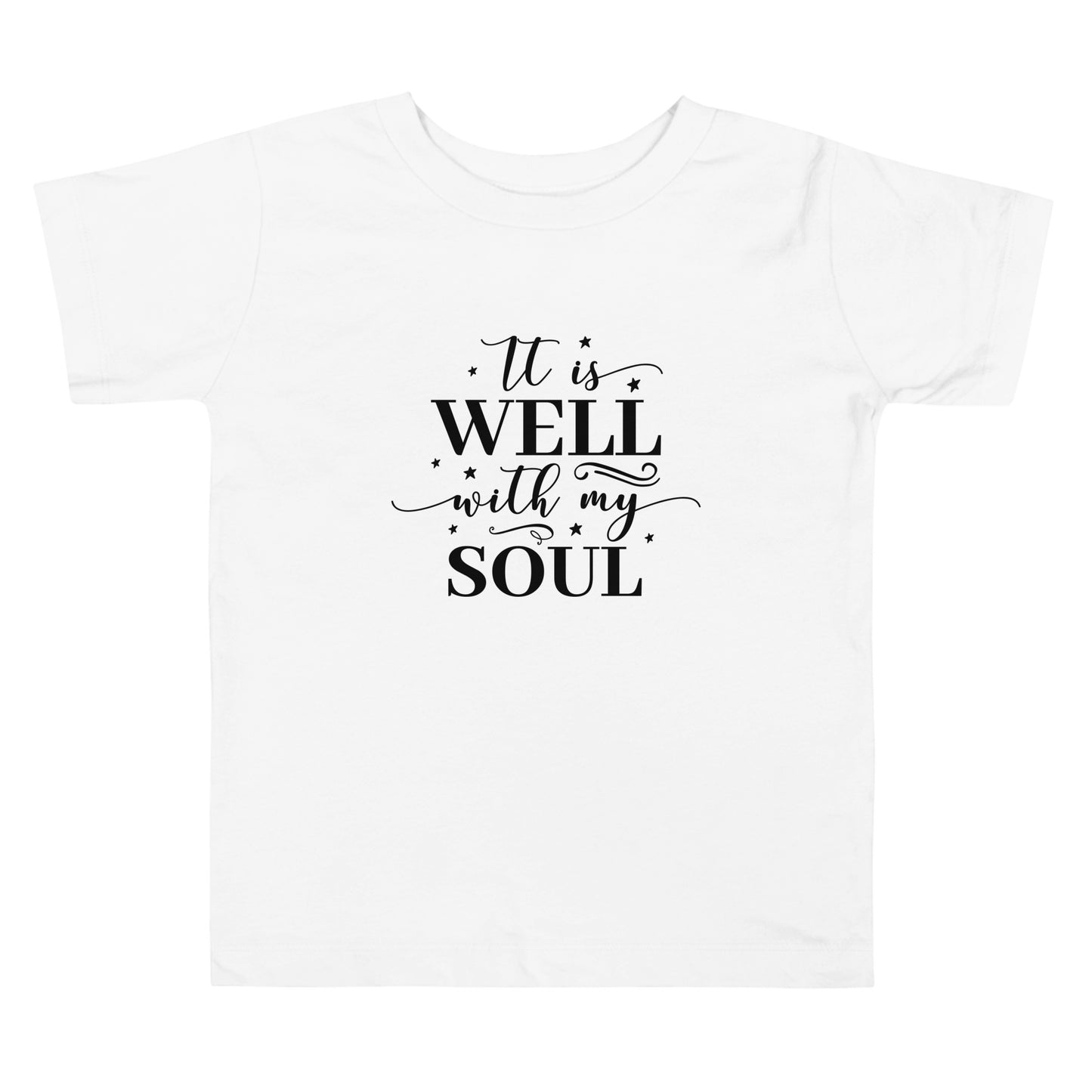 It Is Well Toddler Short Sleeve Tee