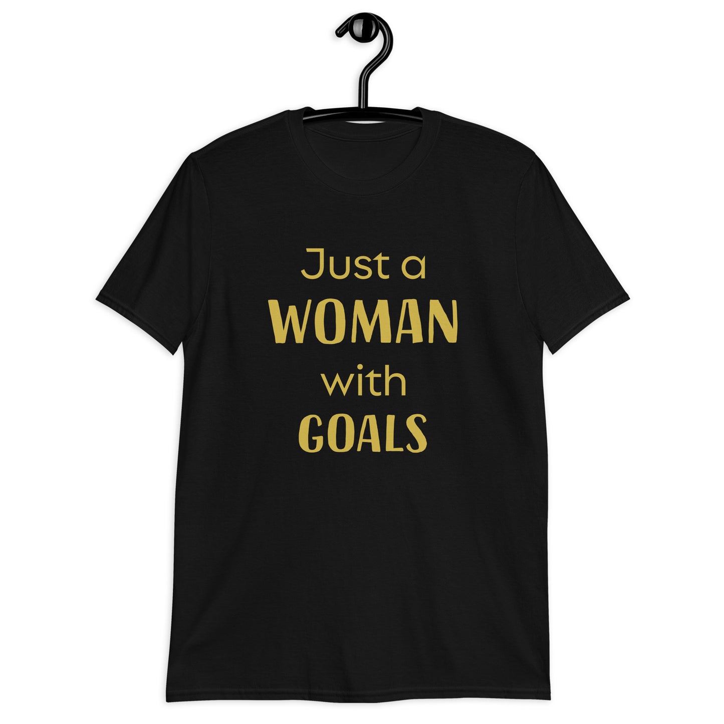 Woman With Goals Short-Sleeve Unisex T-Shirt