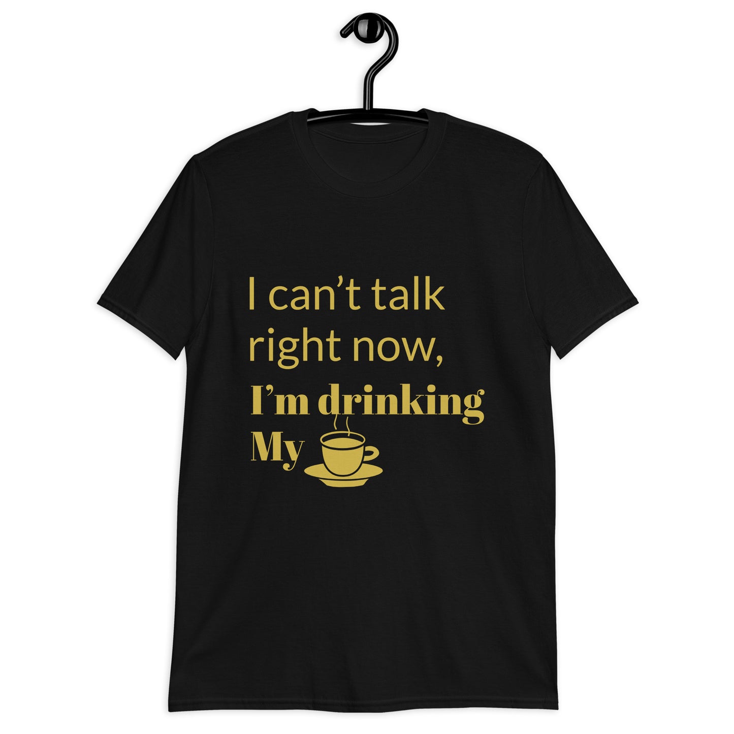 Drinking Coffee Short-Sleeve Unisex T-Shirt