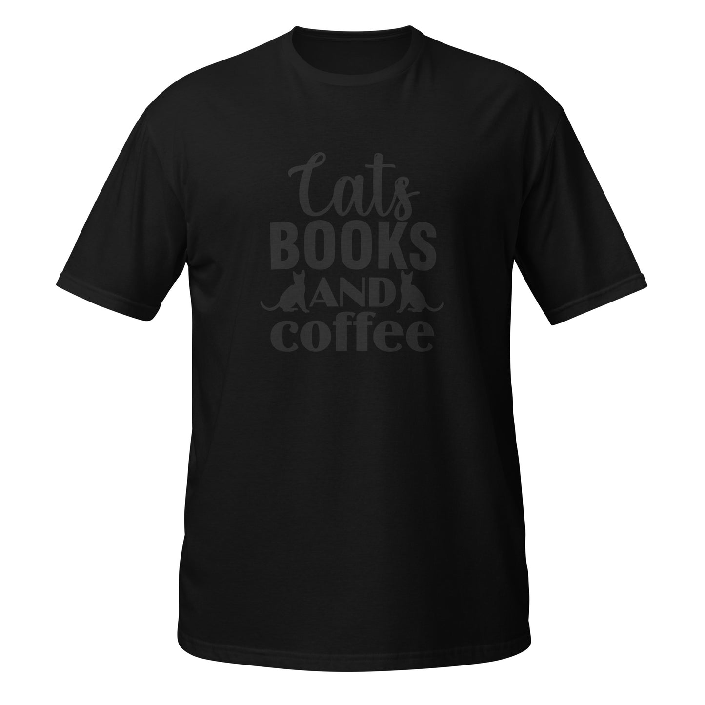 Cats Books Short-Sleeve Unisex T-Shirt