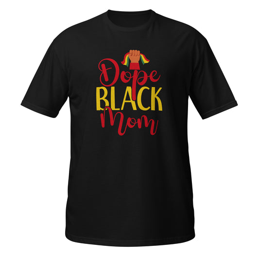 Black Mom Short-Sleeve Unisex T-Shirt