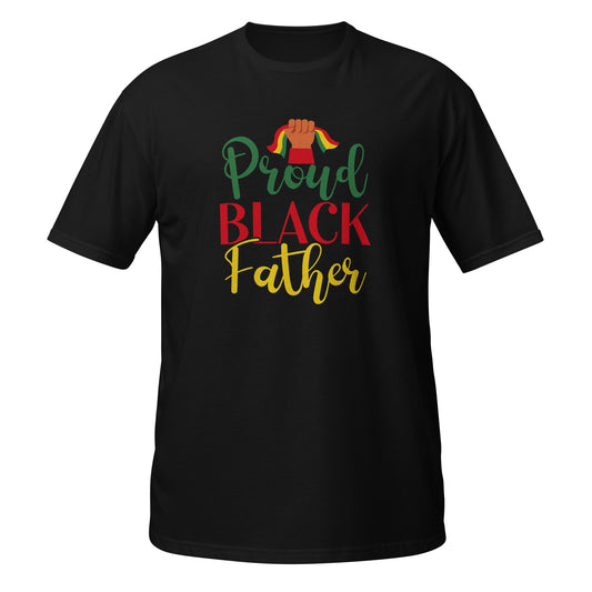 Black Father Short-Sleeve Unisex T-Shirt