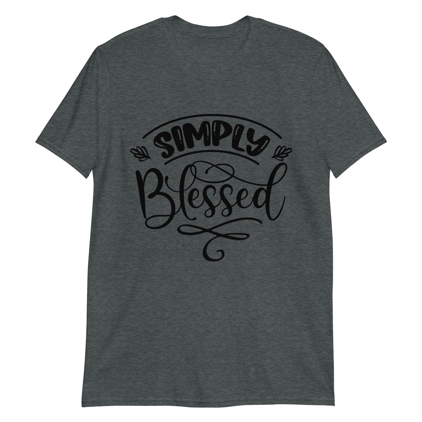 Simple Blessed Short-Sleeve Unisex T-Shirt