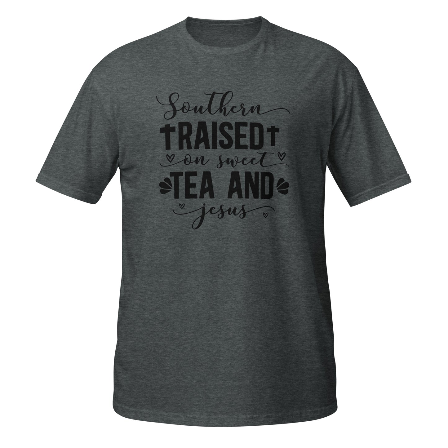 Tea And Jesus Short-Sleeve Unisex T-Shirt