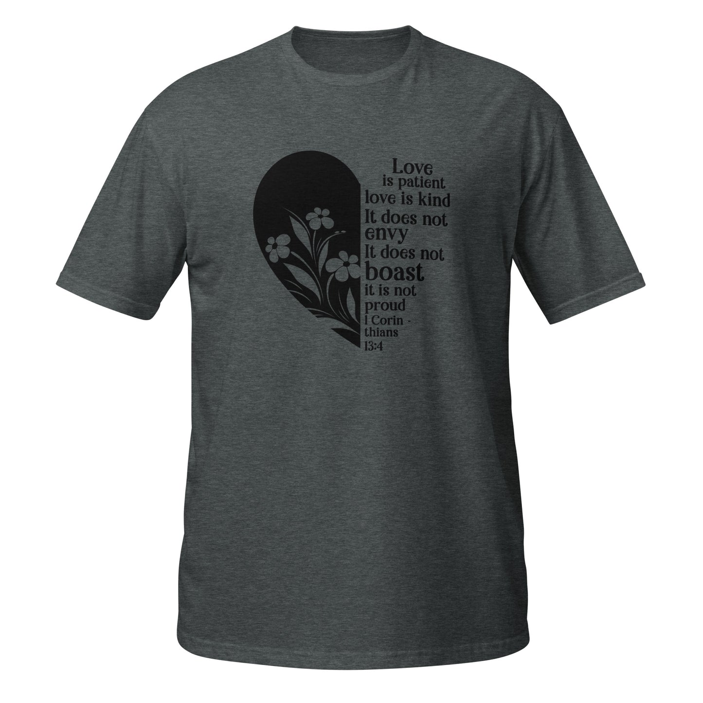 Love Is Patient Short-Sleeve Unisex T-Shirt