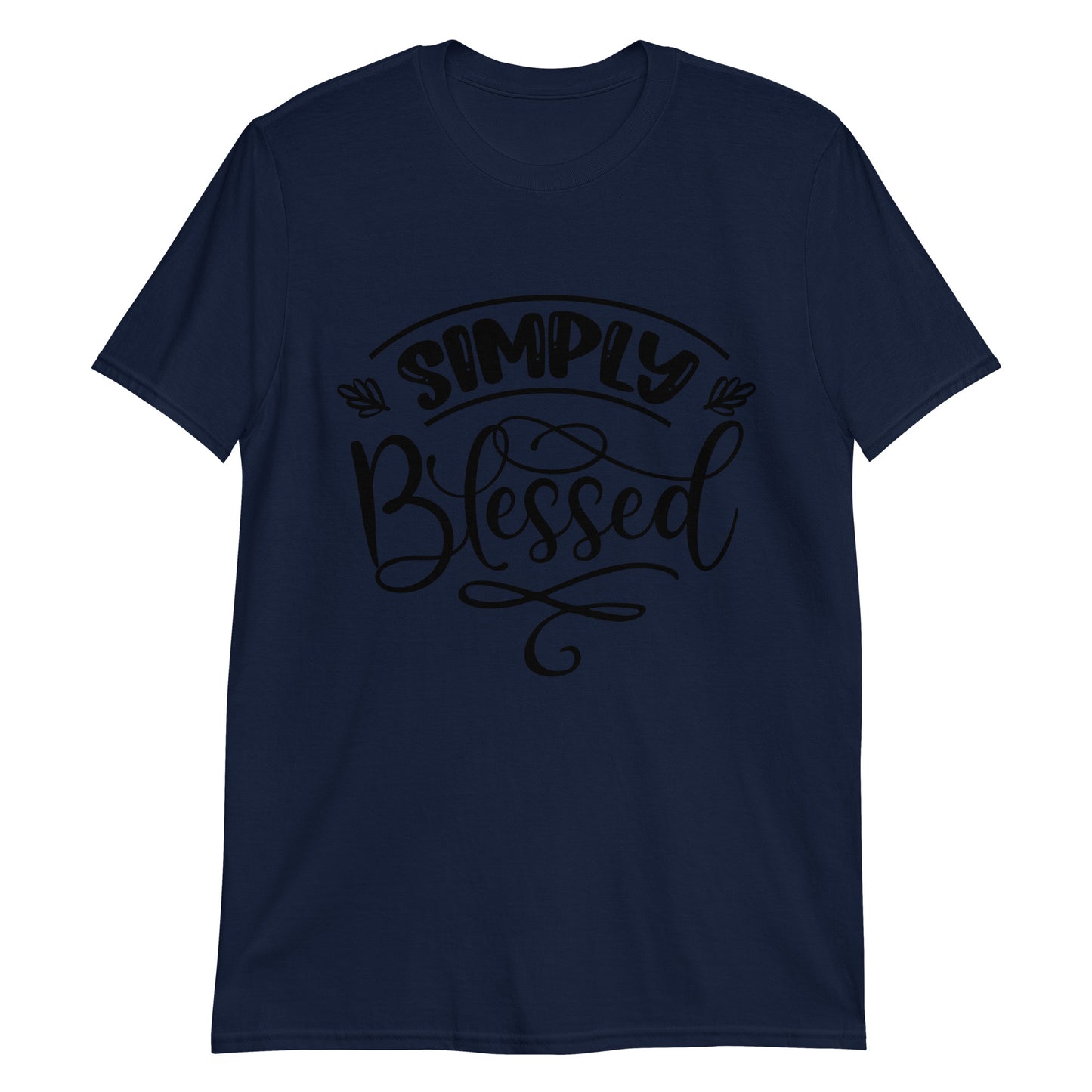 Simple Blessed Short-Sleeve Unisex T-Shirt