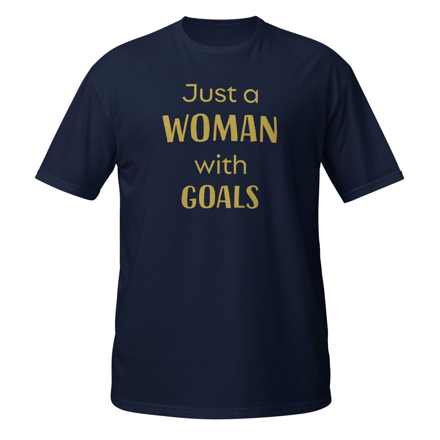 Woman With Goals Short-Sleeve Unisex T-Shirt