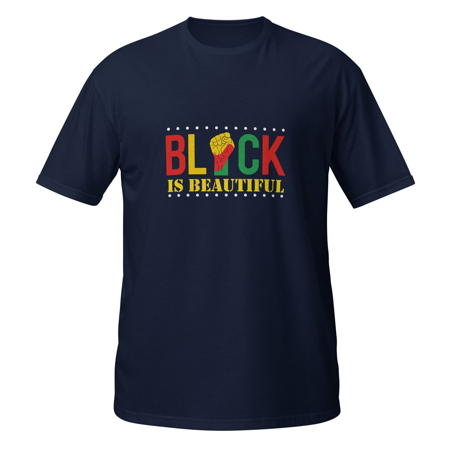 Black Is Beautiful Short-Sleeve Unisex T-Shirt