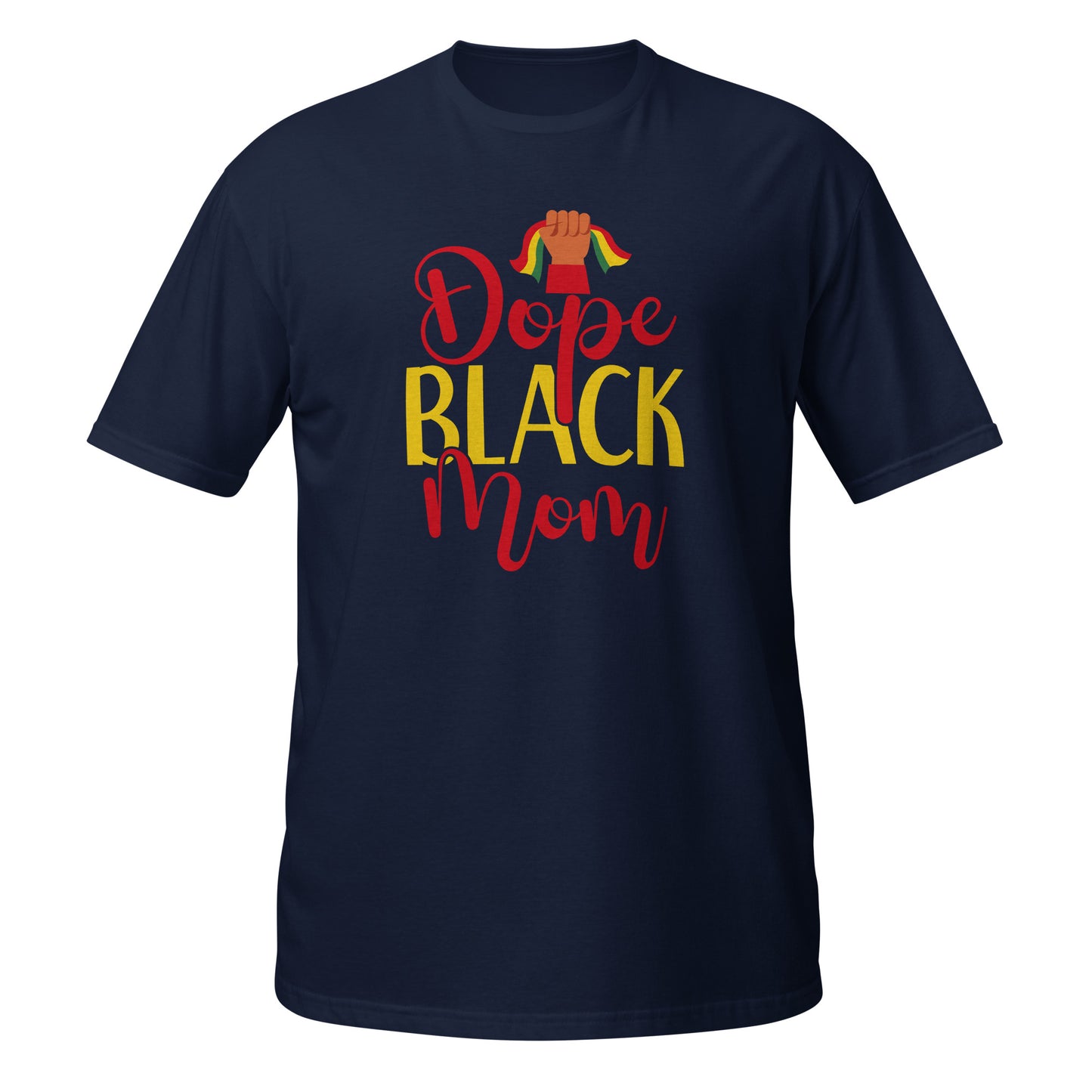 Black Mom Short-Sleeve Unisex T-Shirt