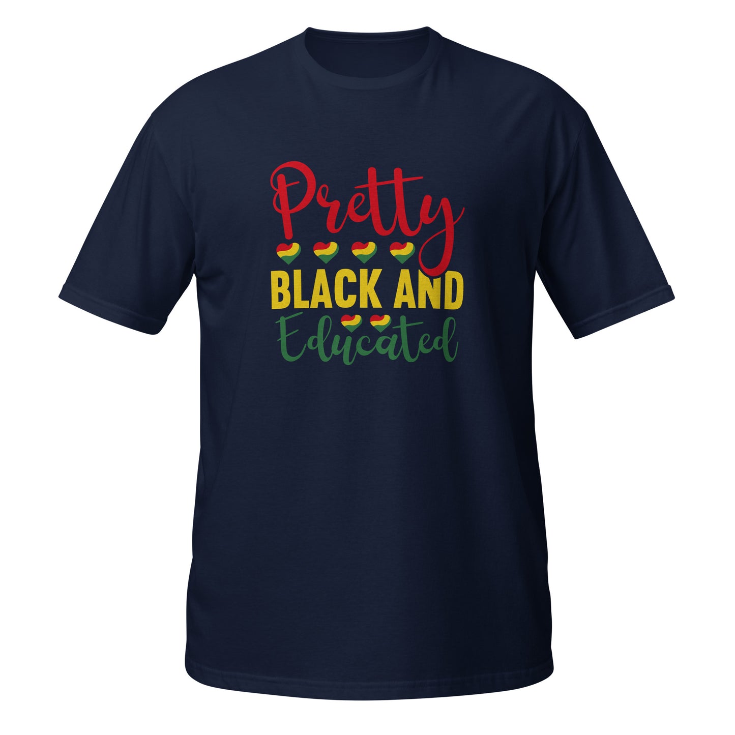 Black And Educated Short-Sleeve Unisex T-Shirt