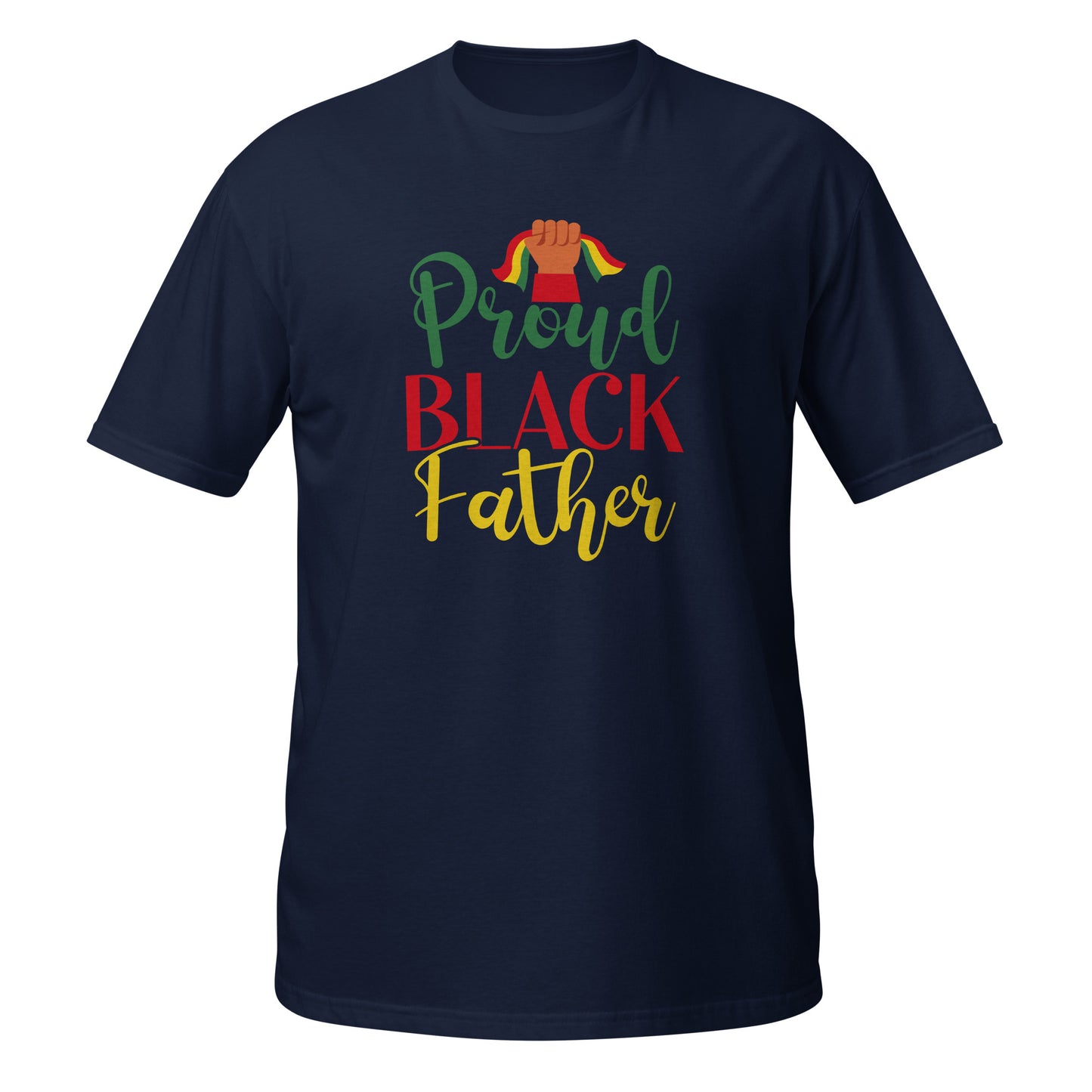 Black Father Short-Sleeve Unisex T-Shirt