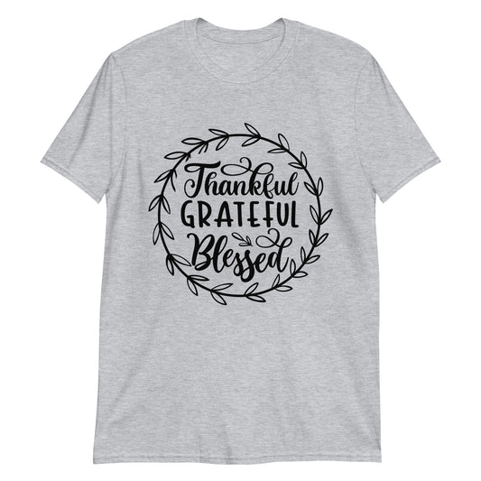 Thankful Short-Sleeve Unisex T-Shirt